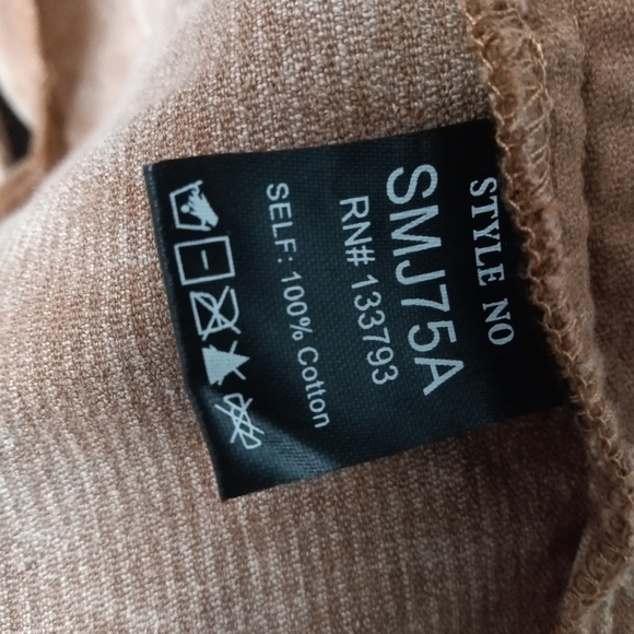 POL Corduroy Always Dreaming Caramal  Jacket Double Breasted Blazer Size Medium - Picture 11 of 11